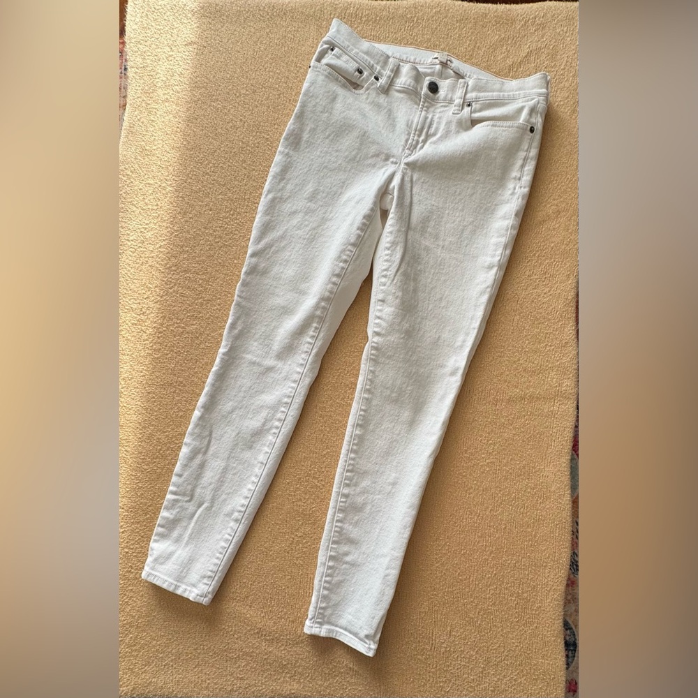 J. Crew Women's Skinny Jeans in White